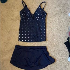 Two piece bathing suit